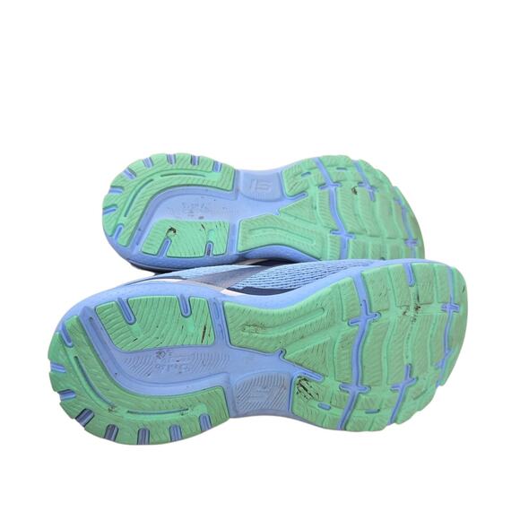 Brooks Ghost 15 Womens 9 Shoes Blue Running Walking Sneaker Gym 1203801B472 - Picture 6 of 8